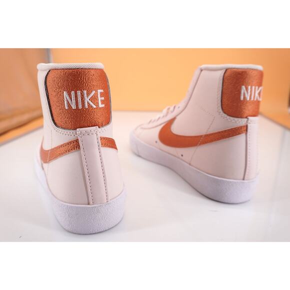 Nike Blazer Mid 77 Ess Soft Pink Copper basketbal Sneakers Trainers Size 5.5 New - Picture 5 of 8